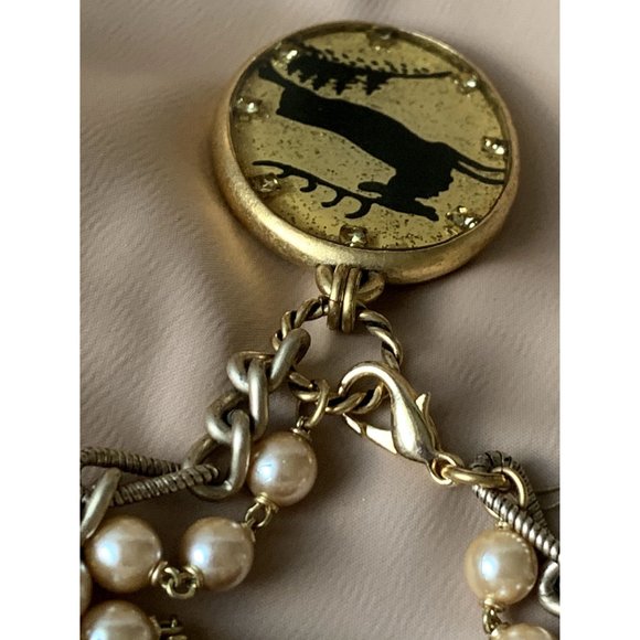 NWT Maximal Art Reindeer Christmas Earrings, Necklace, and Bracelet Set - Picture 6 of 12